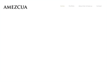 Tablet Screenshot of danielamezcua.com